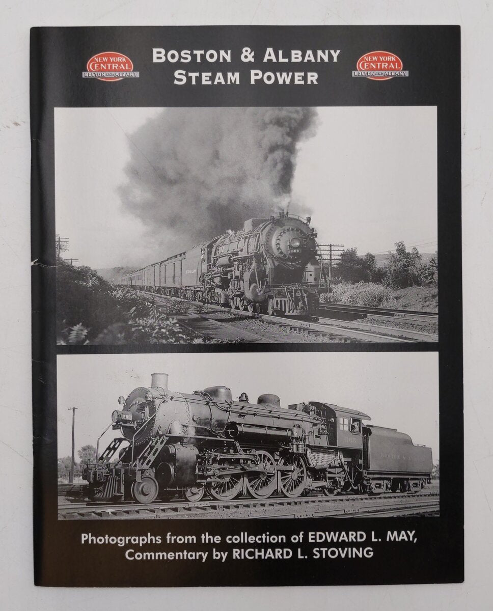 Boston & Albany Steam Power Paperback Book By Richard L. Stoving EX