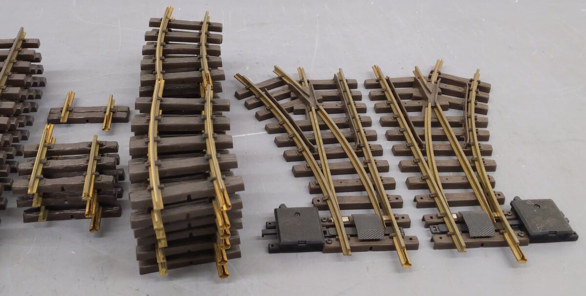 LGB & Aristo-Craft G Scale Assorted Track Sections [44] VG