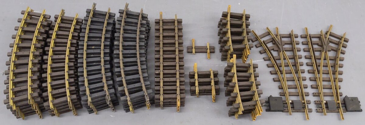 LGB & Aristo-Craft G Scale Assorted Track Sections [44] VG