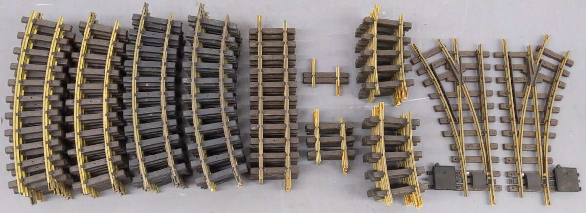 LGB & Aristo-Craft G Scale Assorted Track Sections [44] VG