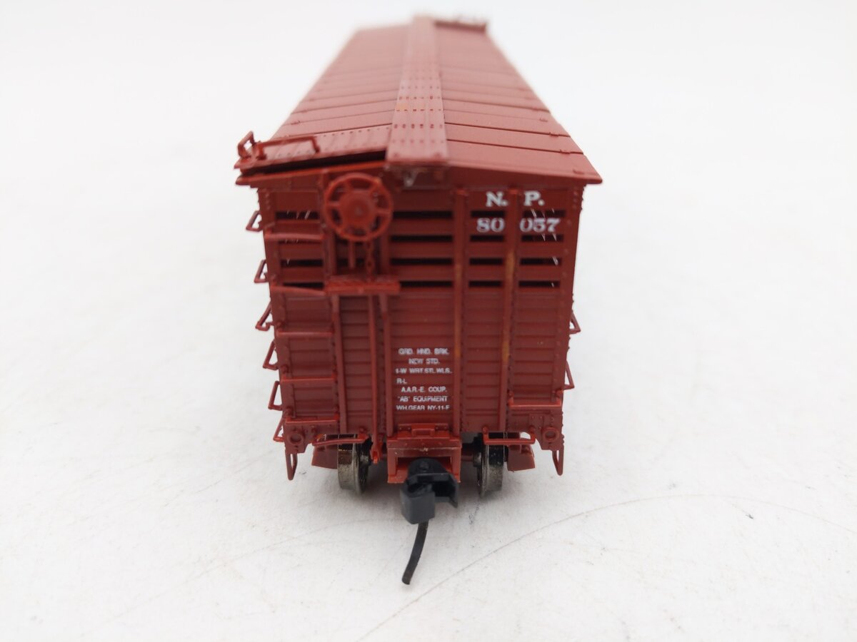 Proto 2000 80057 HO Scale Northern Pacific Mather 40' Double Deck Stock Car EX/Box