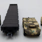 Marklin 47028 HO Scale Flat Car w/3 vehicles LN/Box