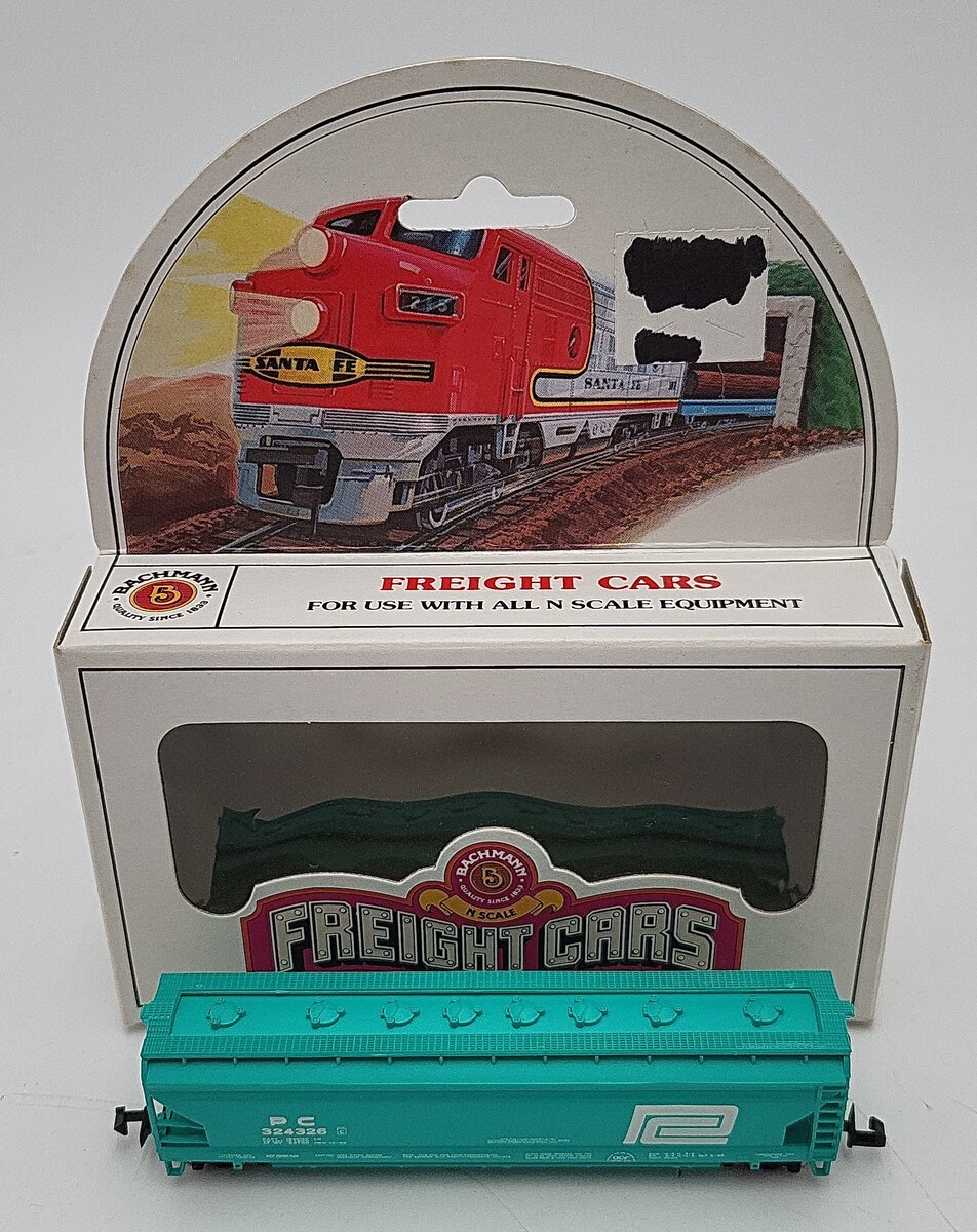 Bachmann 70550 N PC 56' Central Flow Hopper #324326 VG/Box