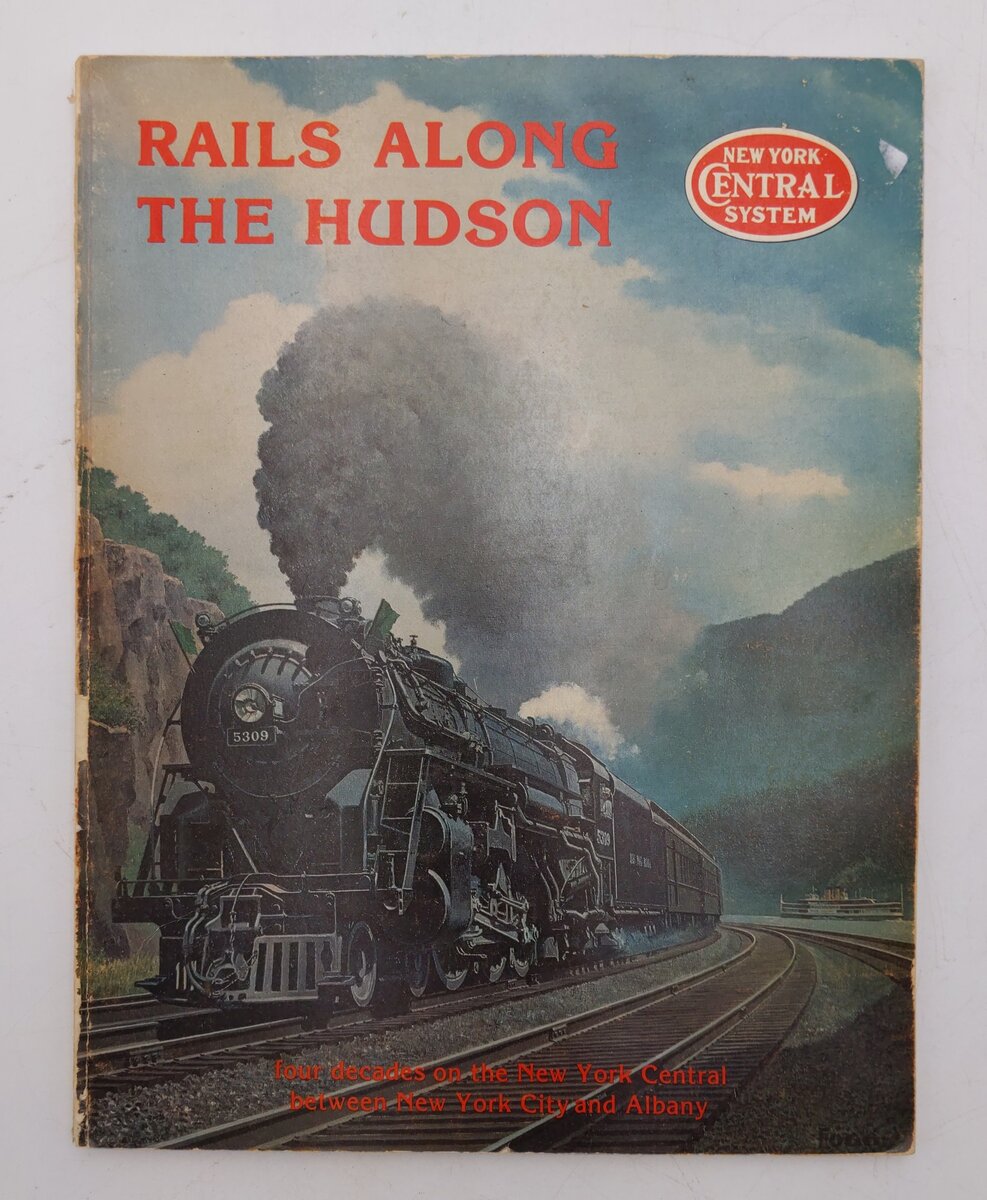 Rails Along the Hudson Paperback Book By Thomas M. Crawford VG
