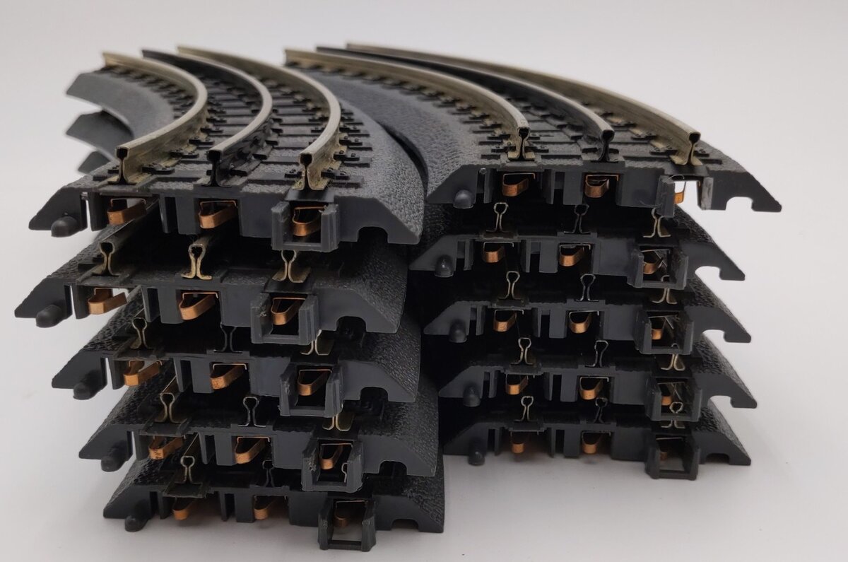 MTH 40-1002 RealTrax O31 Curved Track (10) VG