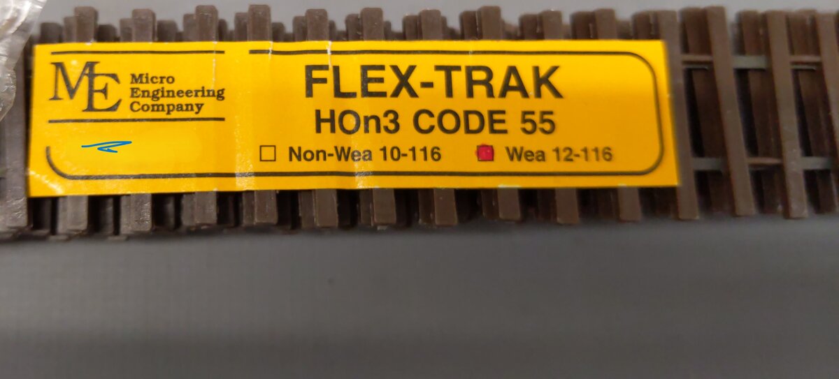 Micro Engineering 12-116 HOn3 Code 55 36