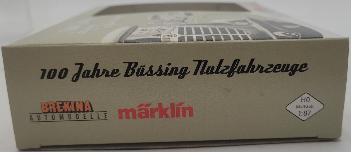Marklin 90390 HO Scale 100 Jahre Bussing Nutzfahrzeuge Freight Cars (Set of 2) LN/Box