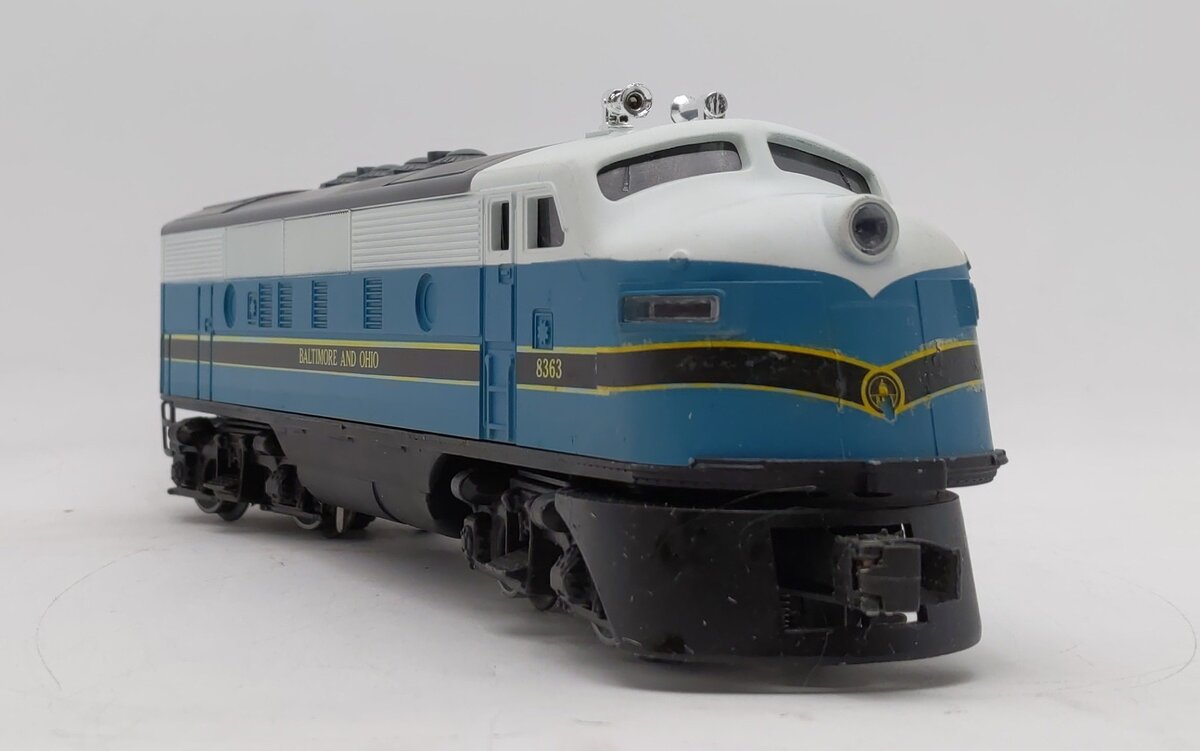 Lionel 6-8363 O Gauge Baltimore & Ohio F3 Powered A Unit Diesel Locomotive EX/Box