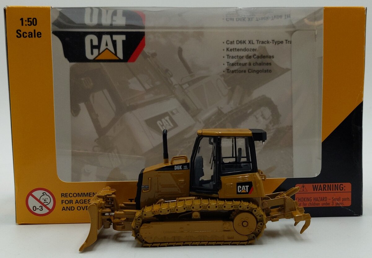 Norscot 55192 1:50 Diecast Caterpillar D6K XL Track Type Tractor Construction NIB
