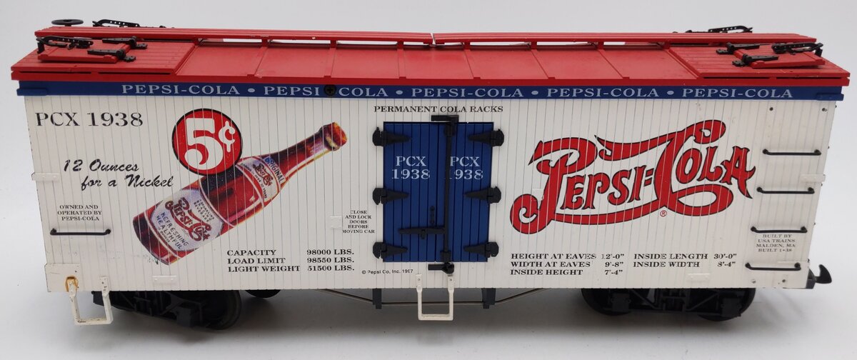 USA Trains R16124 G Scale Pepsi-Cola 