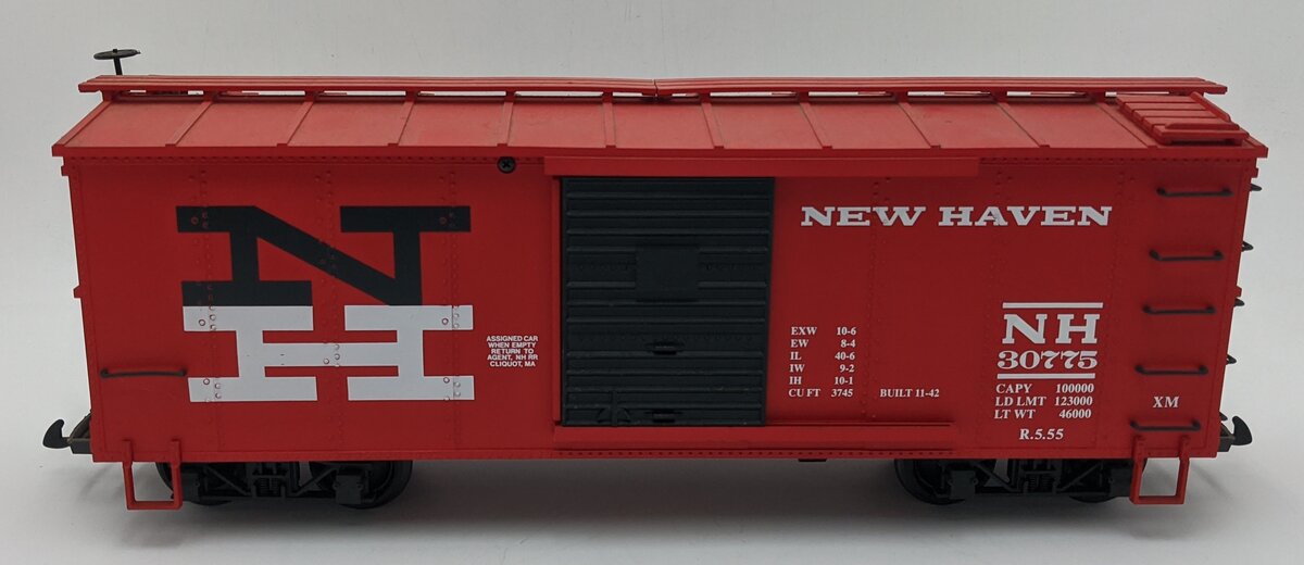 USA Trains R19053A G Scale New Haven Box Car #30775 EX