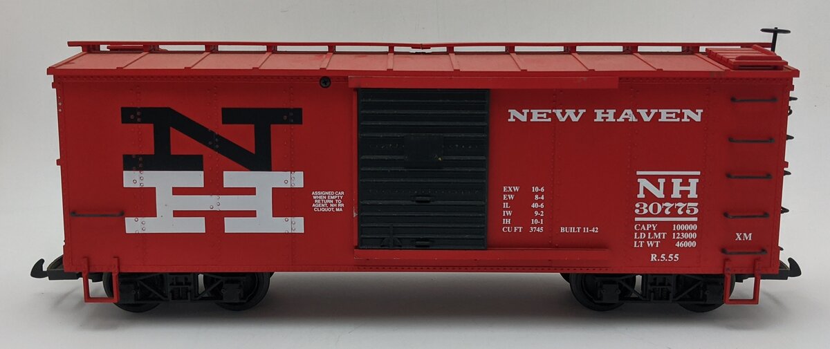 USA Trains R19053A G Scale New Haven Box Car #30775 EX