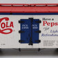 USA Trains R16123 G Scale Pepsi-Cola "Have a Pepsi" Reefer #1950 VG