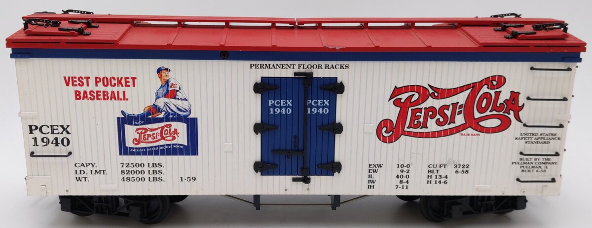 USA Trains 16127 G Scale Pepsi-Cola 