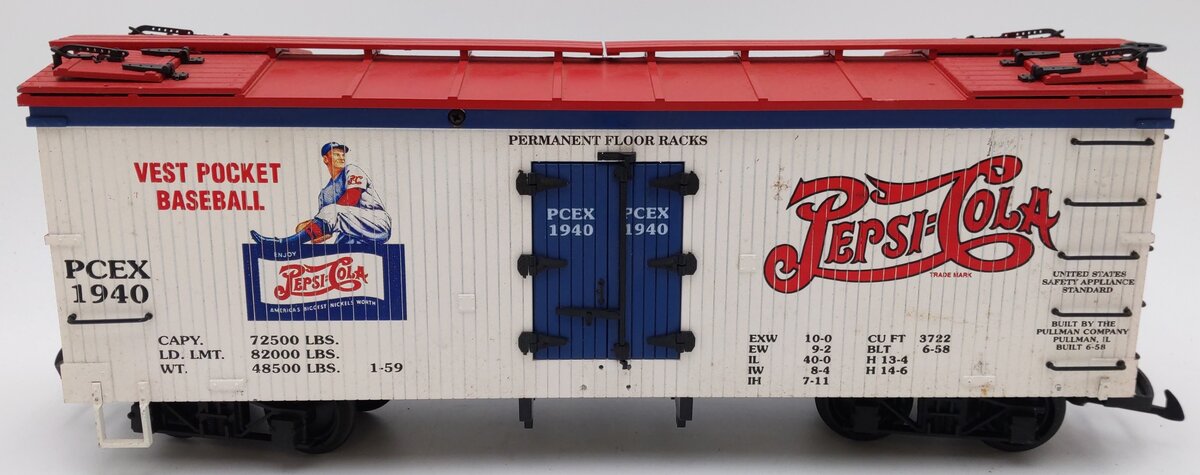 USA Trains 16127 G Scale Pepsi-Cola 