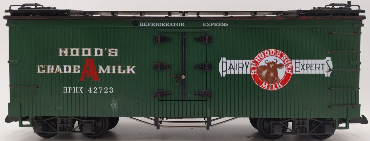 LGB 42723 G Scale Hoods Dairy Refrigerator Car EX