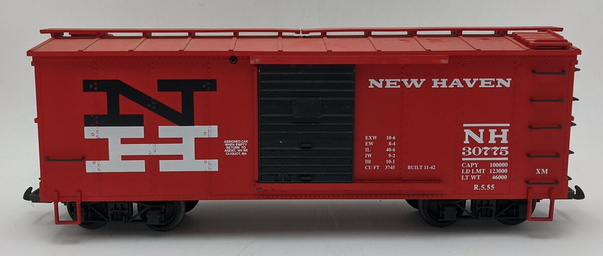 USA Trains R19053A G Scale New Haven Box Car #30775 VG