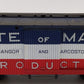 LGB 4067-K01 G Scale State of Maine Boxcar VG