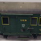 LGB 3019 G Scale Lighted Postal Car (Metal Wheels) VG