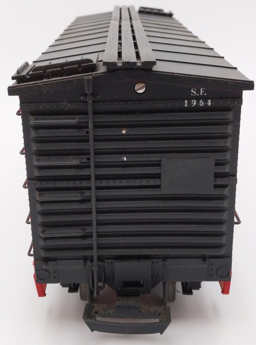 USA Trains 1964 G Scale Santa Fe Shock Control Boxcar - Custom VG
