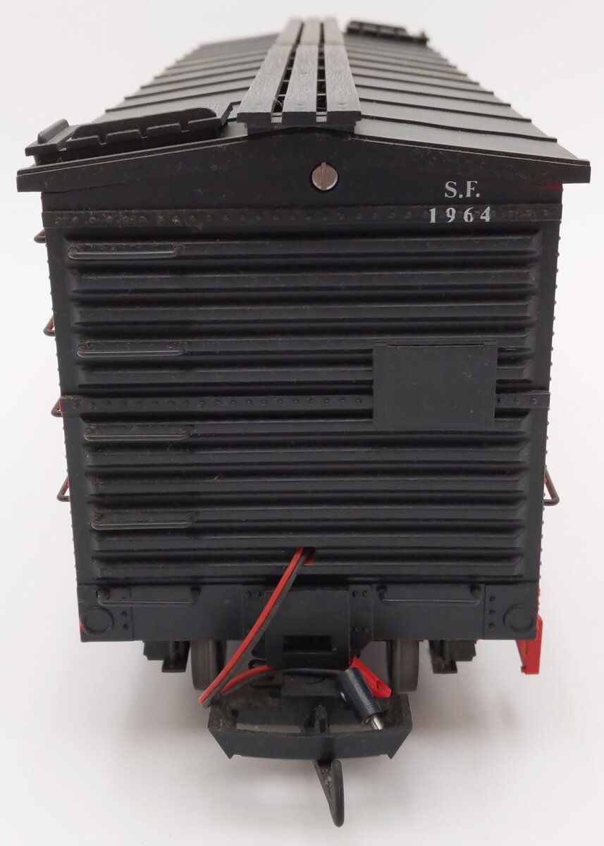 USA Trains 1964 G Scale Santa Fe Shock Control Boxcar - Custom VG
