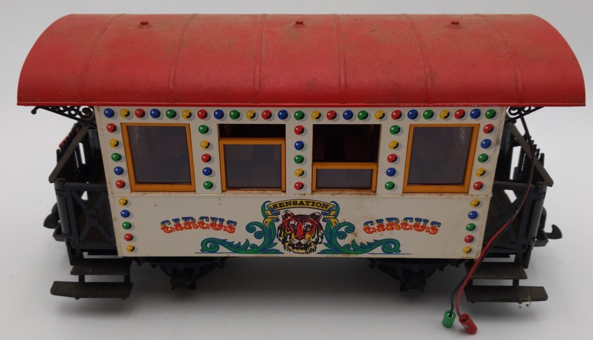LGB 30360 G Scale Circus Passenger Car VG