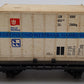 LGB 4003 G Scale Flatcar w/4069 Vereins-Und Westbank Hamburg Container VG