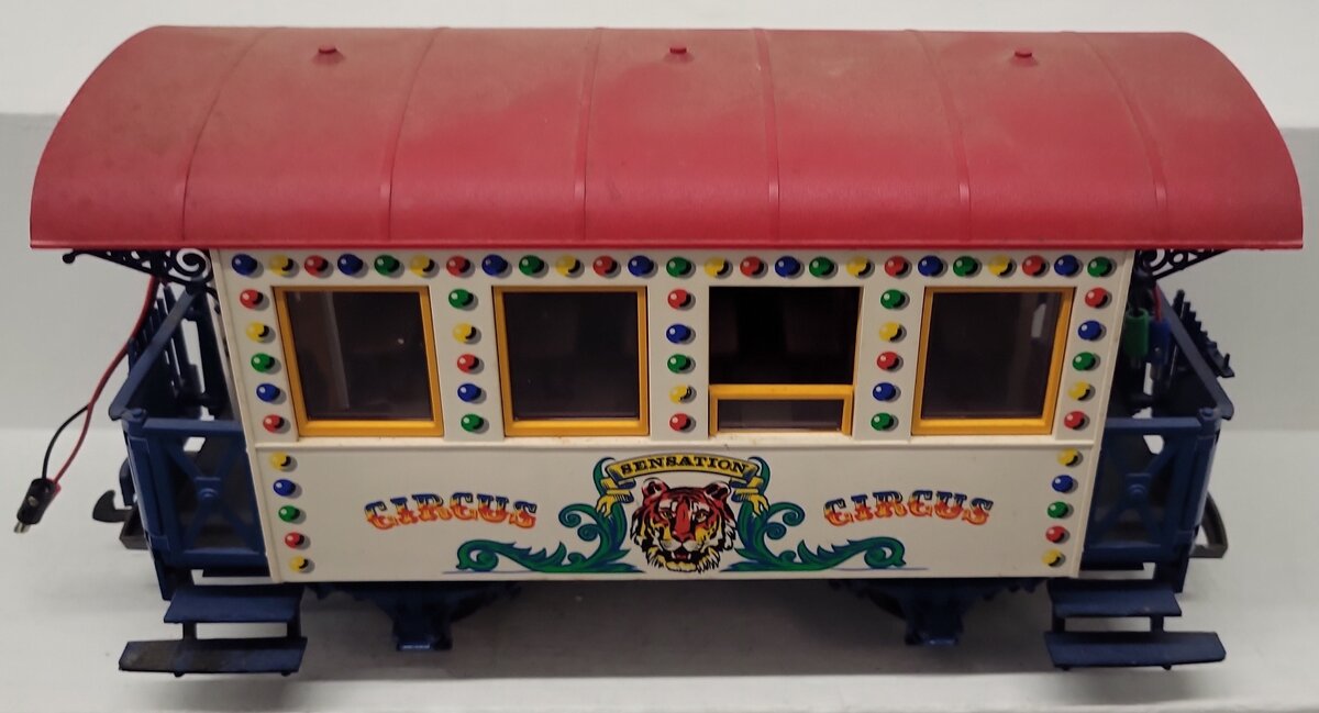 LGB 30360 G Scale Circus Passenger Car VG