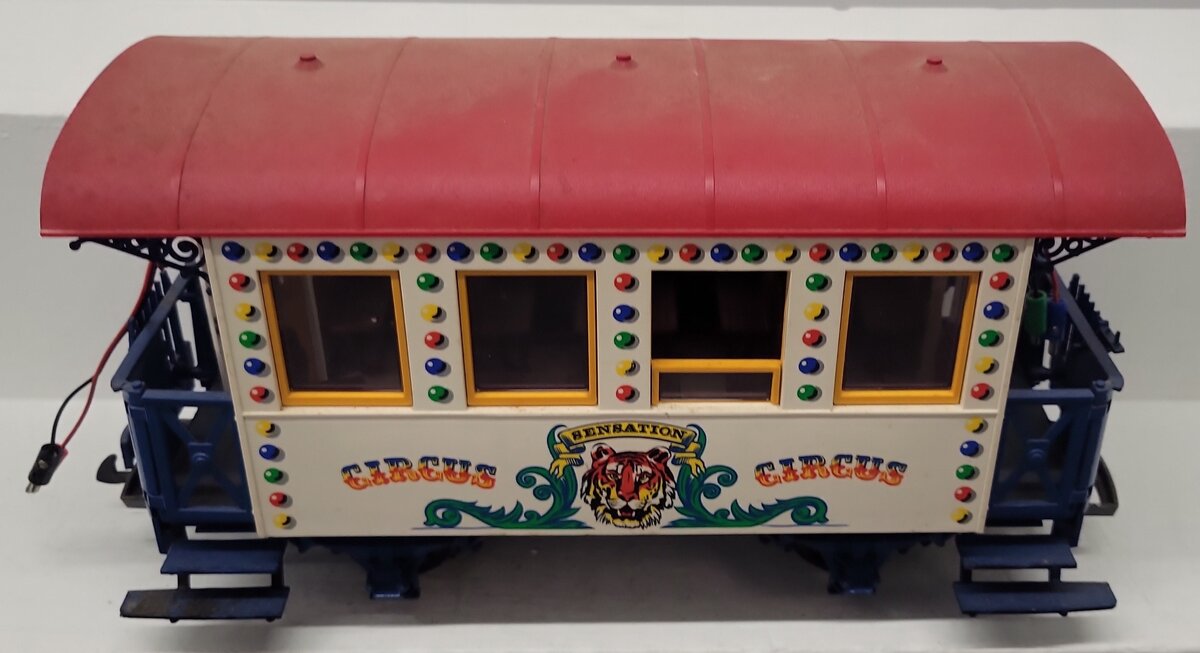 LGB 30360 G Scale Circus Passenger Car VG
