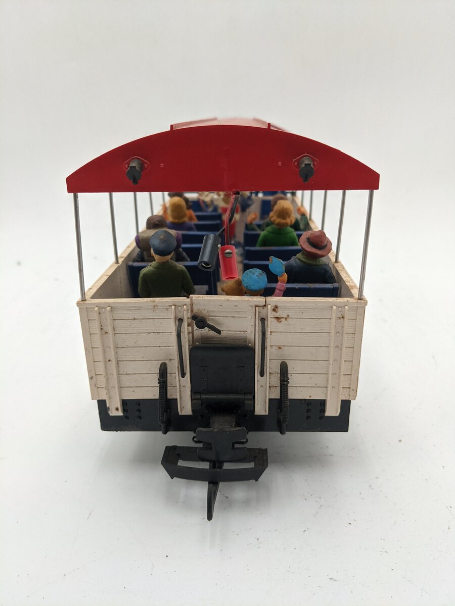 LGB 3125 G Scale Open Air Circus Passenger Car EX
