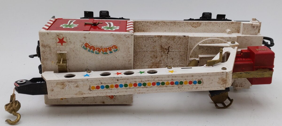 LGB 4042 G Scale Circus White Crane Car - Custom