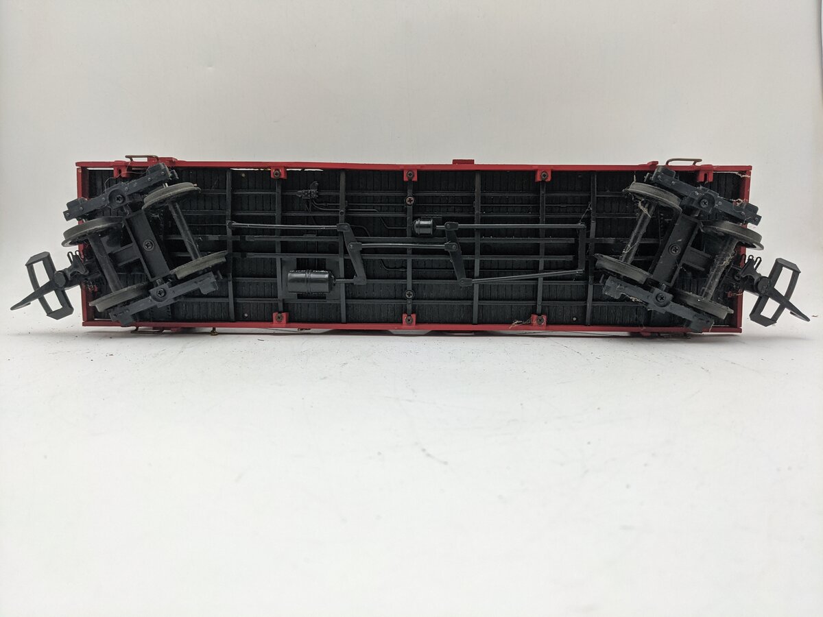 Aristo-Craft 46505 G Scale NYC Piggyback Flatcar w/ Trailers EX