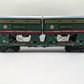 REA REA-46501 G Scale Piggyback Flat Car w/2 Trailers EX