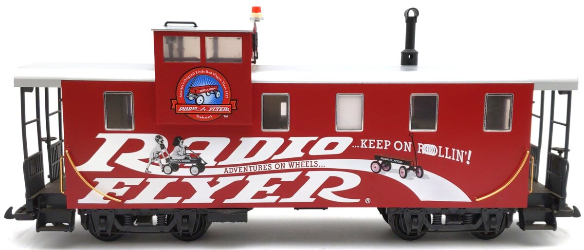 LGB 47710 G Scale Radio Flyer Caboose EX
