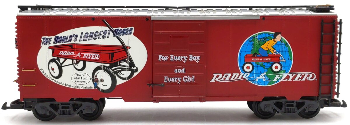 LGB 40915 G Radio Flyer Boxcar EX