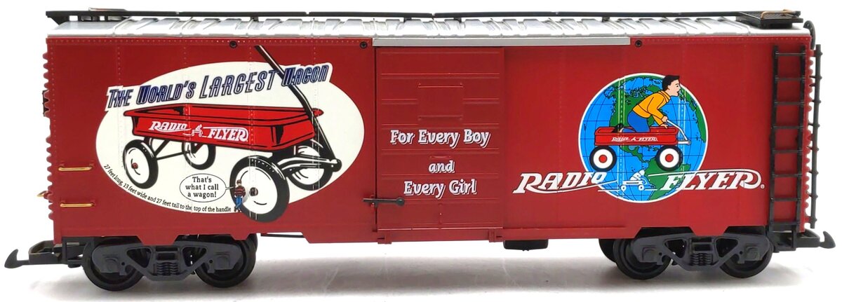 LGB 40915 G Radio Flyer Boxcar EX