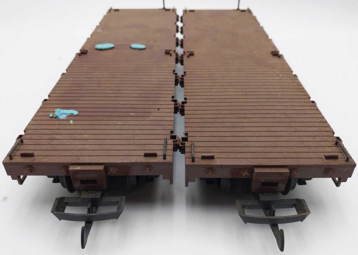 LGB 41600 G Sandy River & Rangeley Lakes Flatcar Set EX