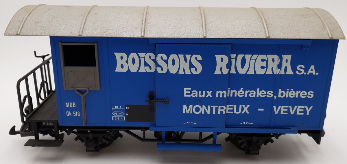 LGB 4029 G Scale Boissons Riviera Boxcar VG