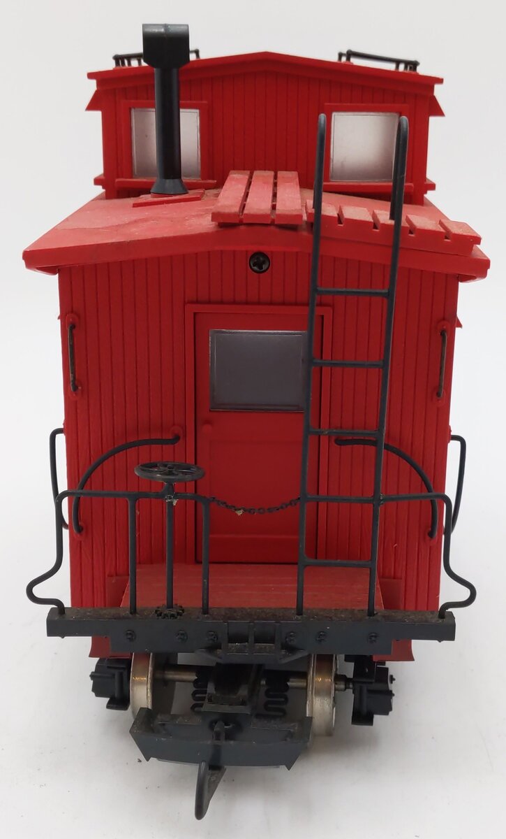 G-Scale Ely-Thomas Lumber Co. Red Caboose #8 - Custom