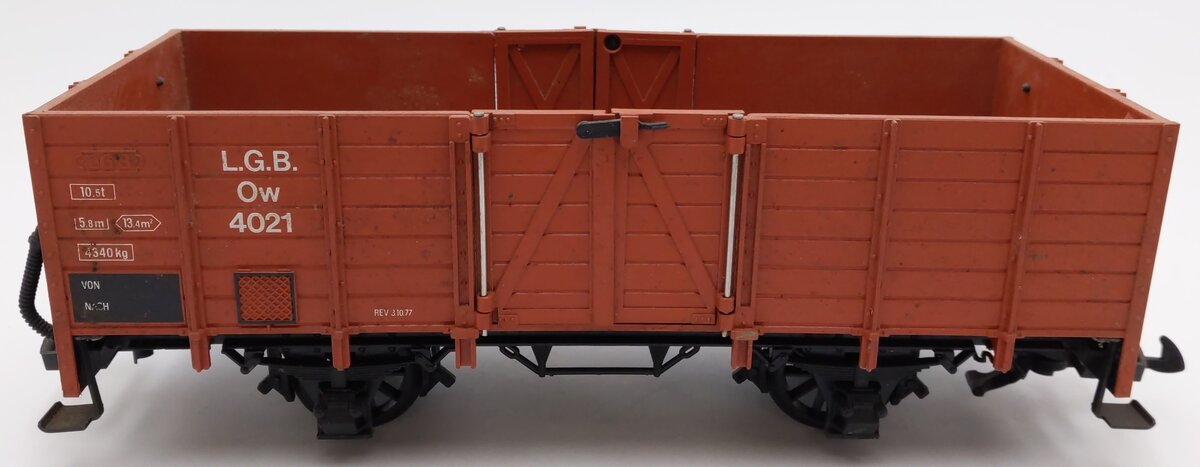 LGB 4021 G Gauge High Side Gondola VG