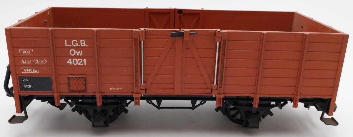 LGB 4021 G Gauge High Side Gondola VG