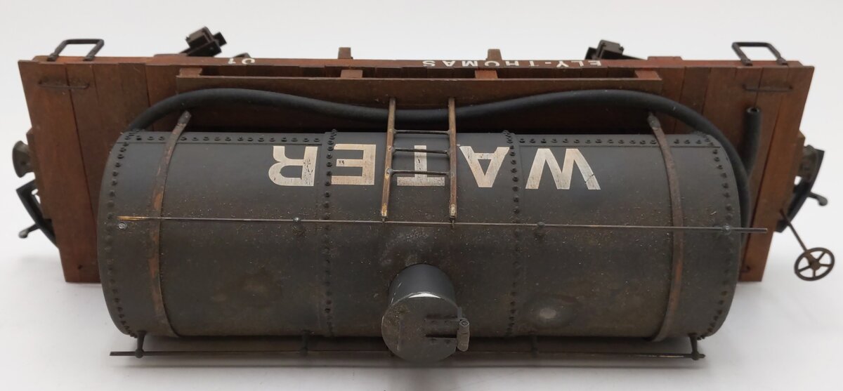 G Scale Ely-Thomas Water Tank Car - Custom