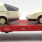 USA Trains 701 G Pennsylvania Flat Car with Two Autos EX