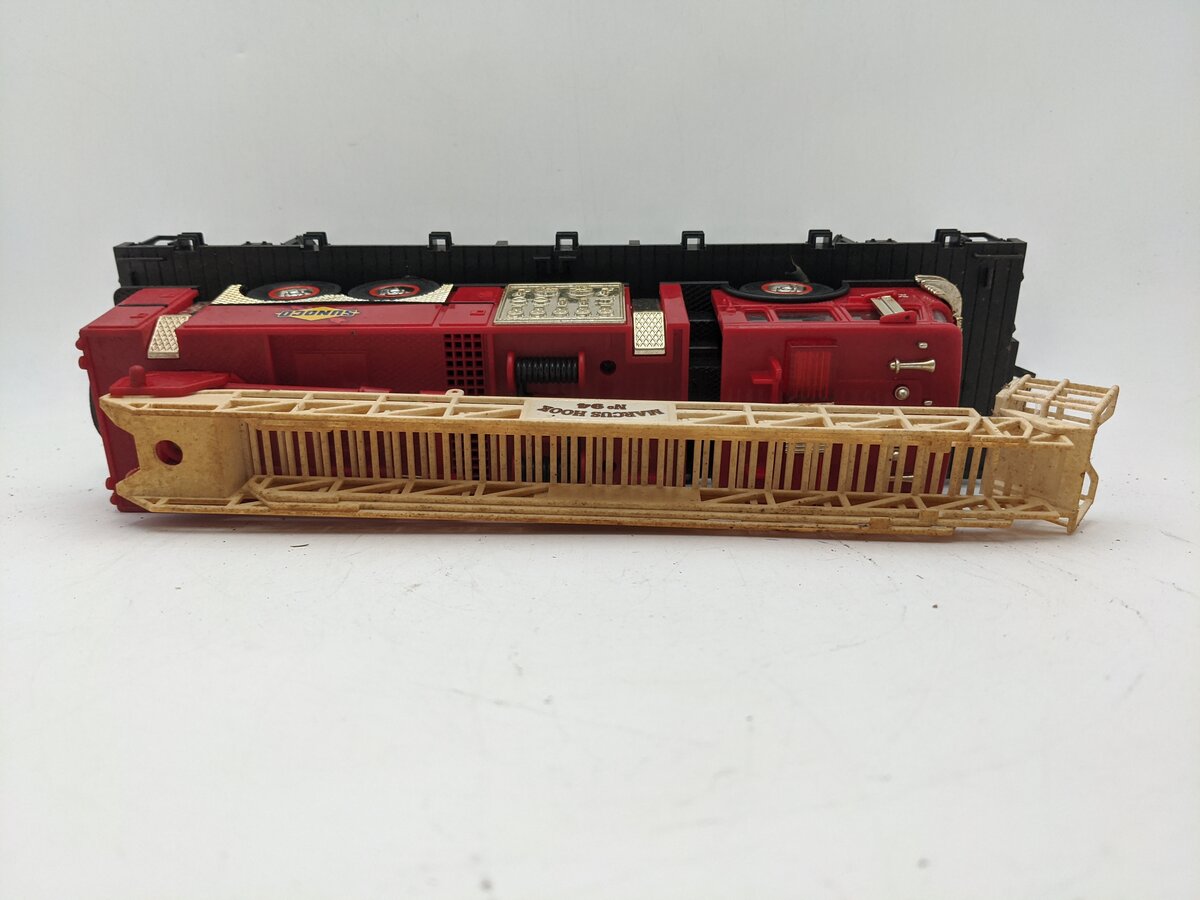 LGB 42690 G Colorado and Southern Flatcar w/ Firetruck #1069 EX