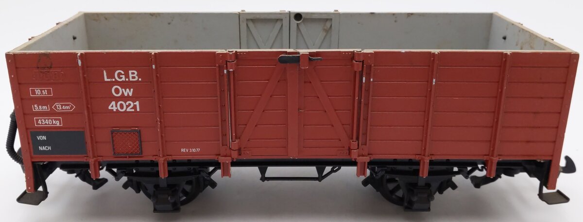 LGB 4021 G Gauge High Side Gondola VG