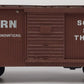 USA Trains 1954 G Southern Boxcar- Plastic Wheels EX