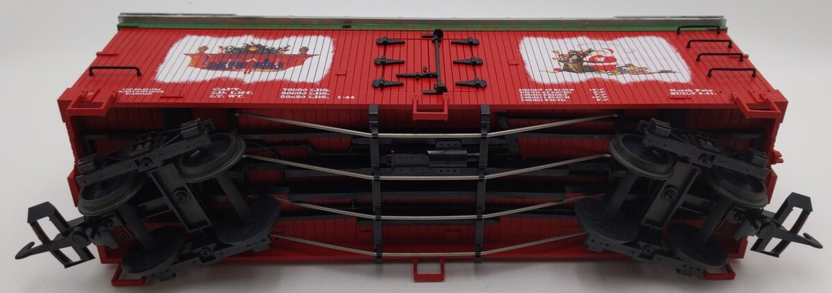 USA Trains 13015 G 1997 Christmas Reefer Car EX