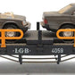 LGB 4059 G Scale Flatcar w/ 2 Mercedes Automobiles EX