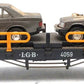 LGB 4059 G Scale Flatcar w/ 2 Mercedes Automobiles EX