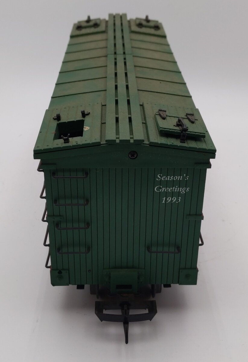 USA Trains 13011 G Scale 1993 Christmas Reefer VG